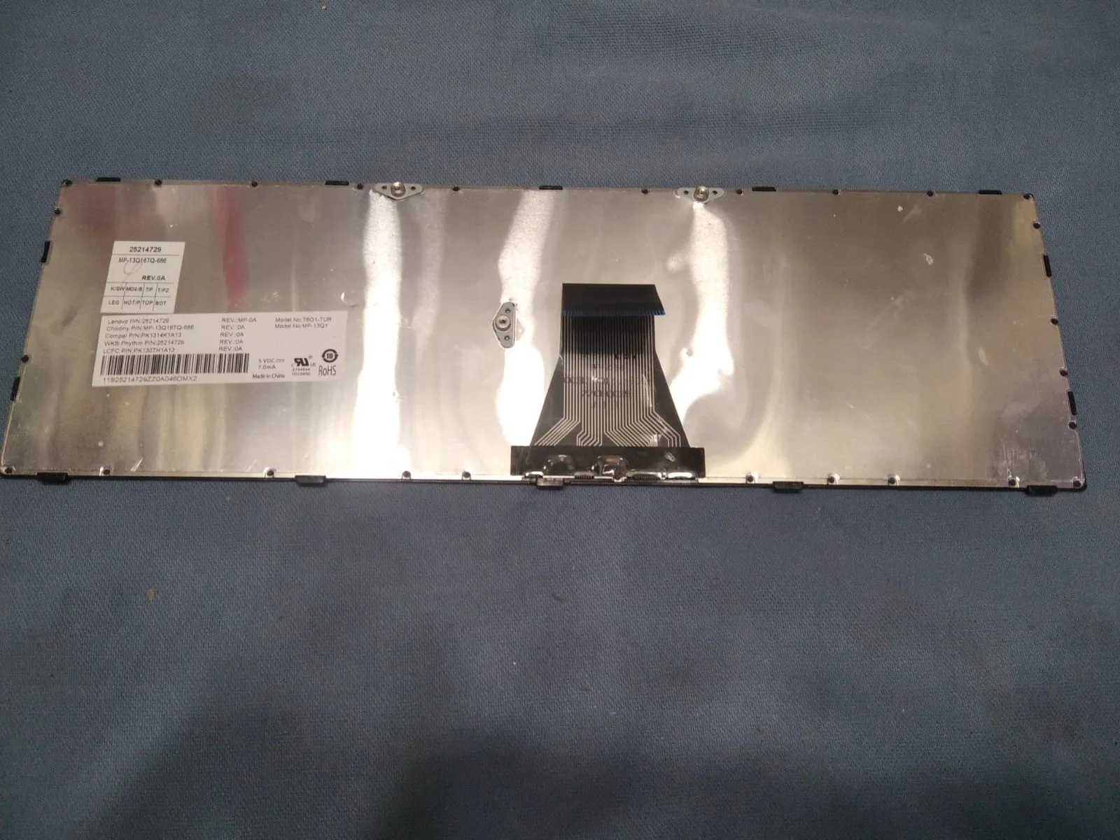Lenovo ideaPad G50-70, Z50-70 Uyumlu Notebook Klavye - Siyah TR - Görsel 2