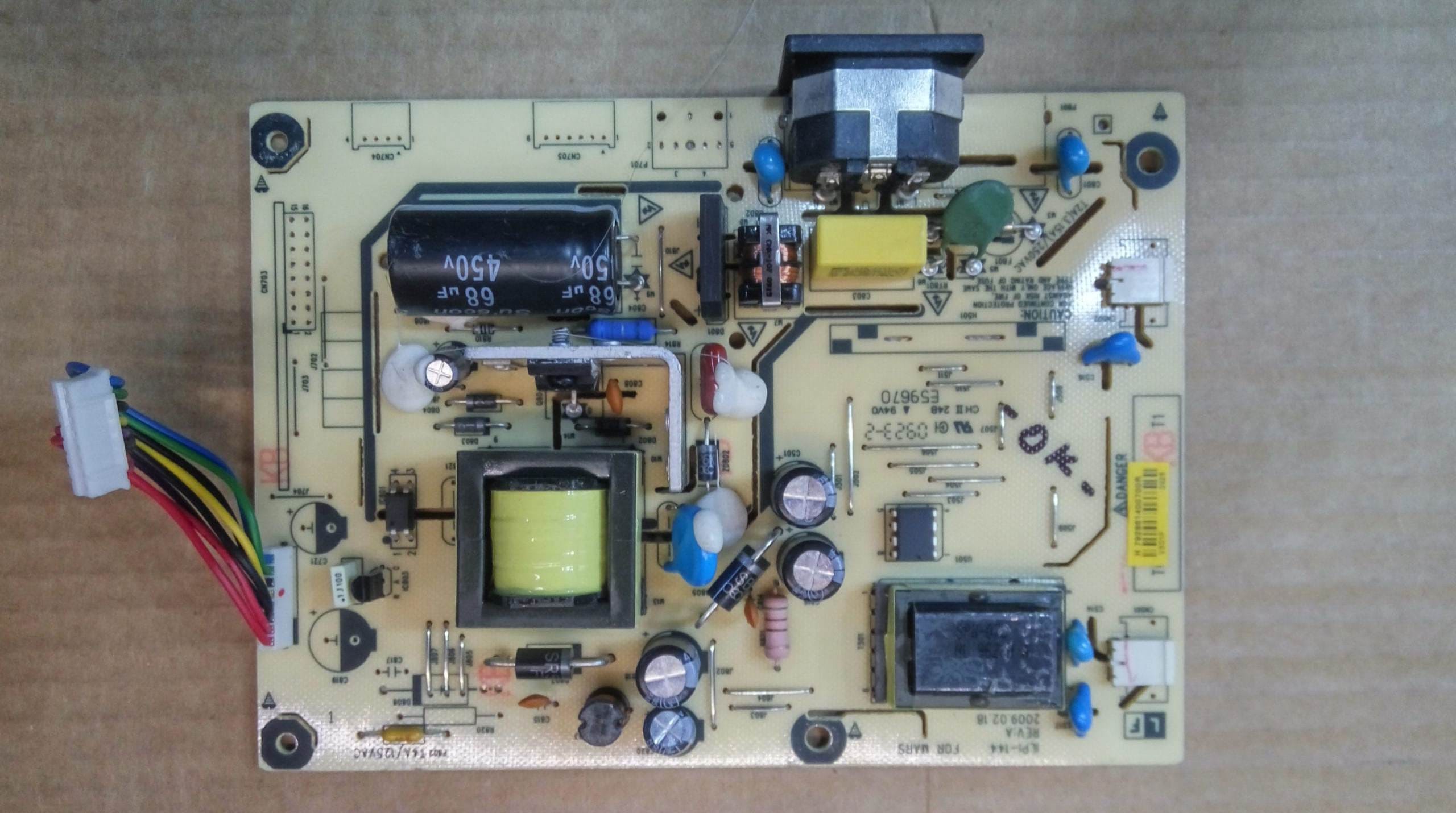 İnceleyen: 8 EBU60704301 ILPI-144 POWER BOARD