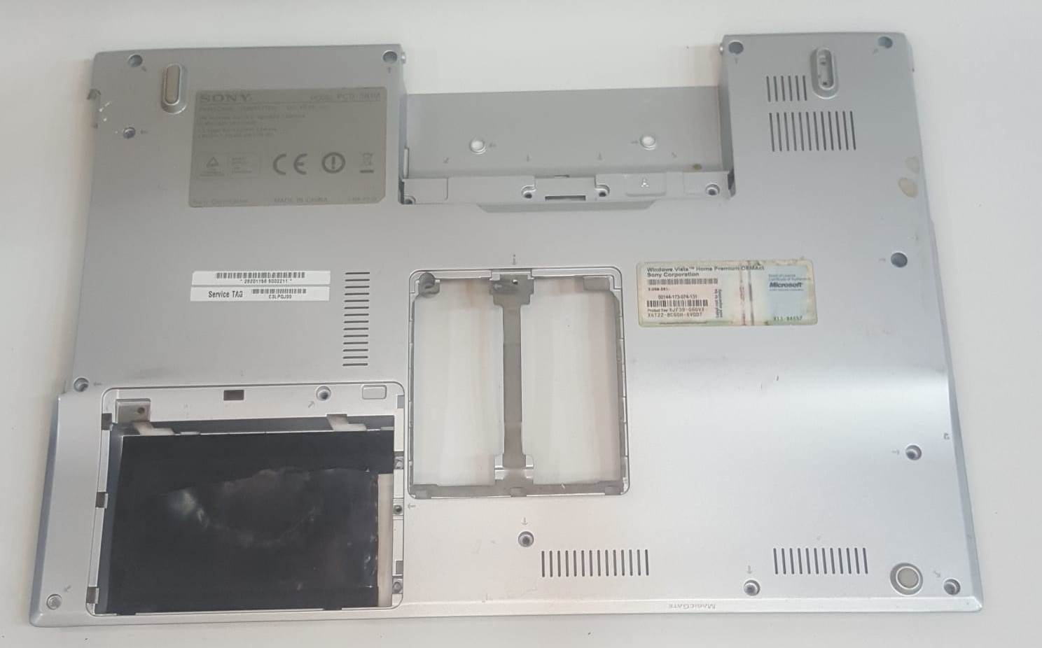 Sony Vaio VGNFZ VGN-FZ PCG-381M VGN-FZ11M Alt Kasa Bottom Case