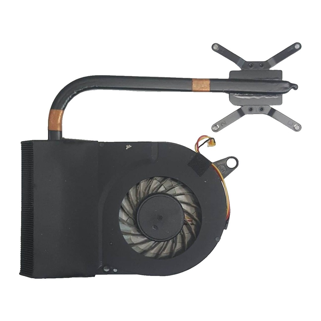 Packard Bell Easynote EG70 LE69KB, EG70, V5WT2 ve belirli Acer Aspire (E5-571, V3-731) Fan ve Heatsink (soğutucu blok) komple - beyaz fon Packard Bell Easynote EG70 LE69KB, EG70, V5WT2 ve belirli Acer Aspire (E5-571, V3-731) Fan ve Heatsink (soğutucu blok) komple