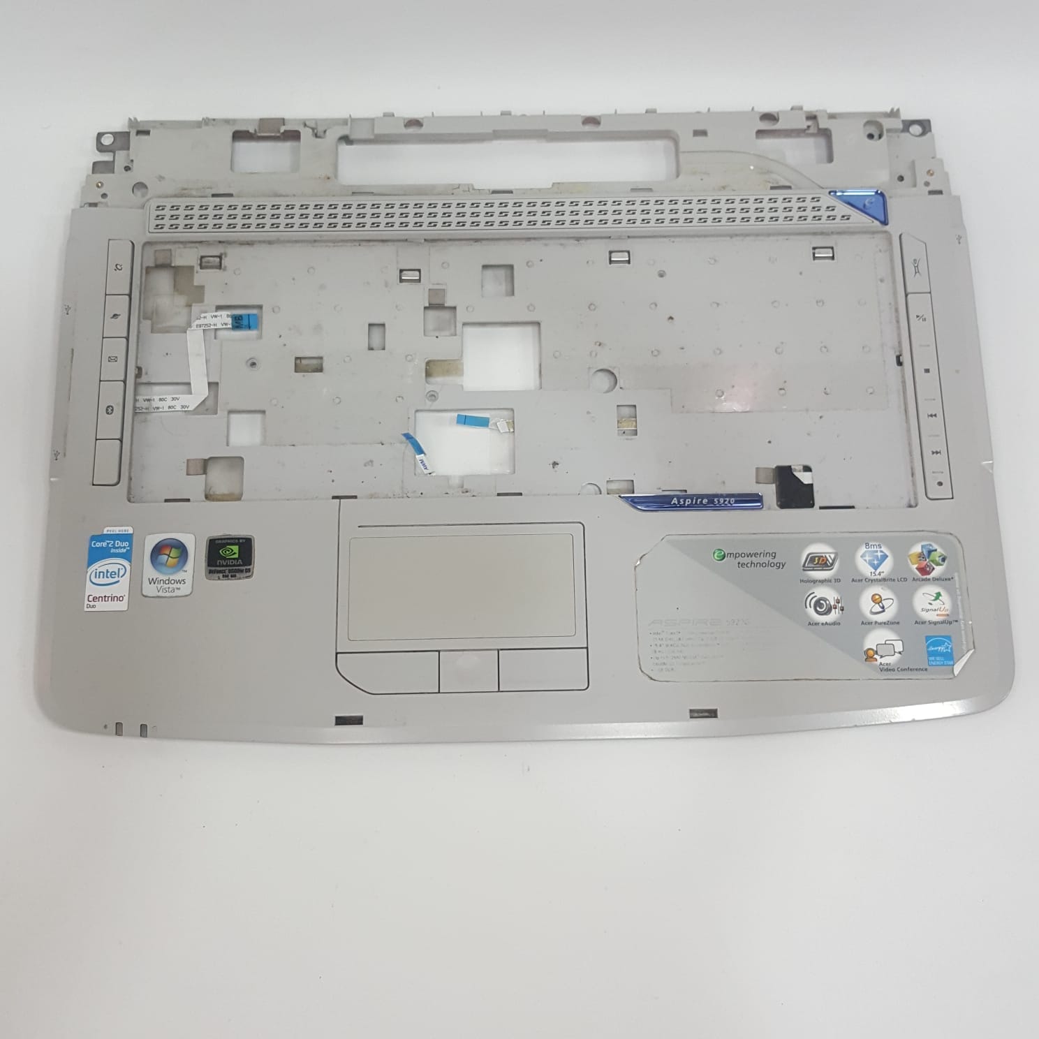 Acer Aspire 5920 ve 5920G serileri için üst kasa (palmrest) EAZD1001010, 39ZD1TCTN100