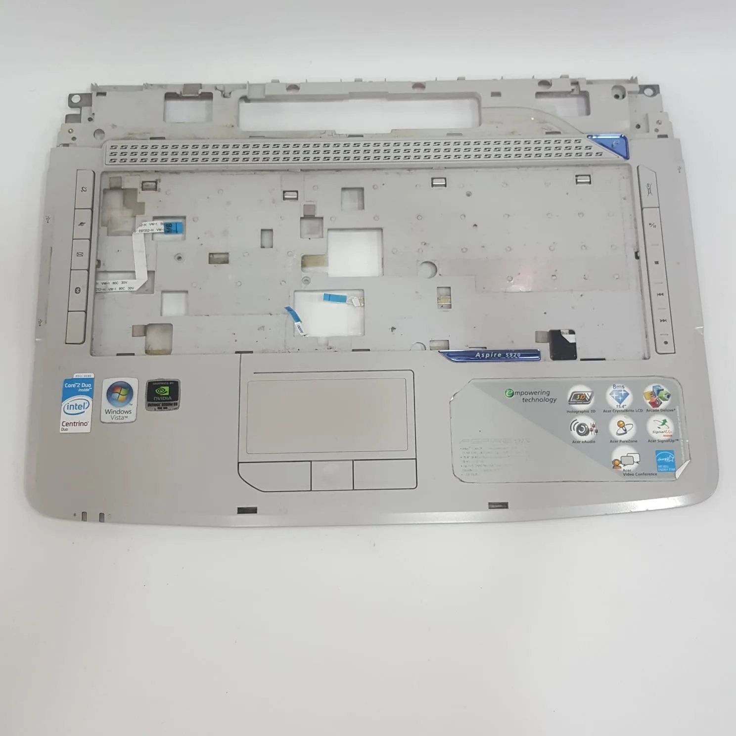 Acer Aspire 5920 ve 5920G serileri için üst kasa (palmrest) EAZD1001010, 39ZD1TCTN100