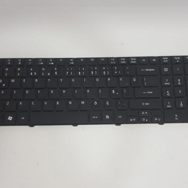 Acer Aspire 7535, 7535G ve 7235 (MS2262) uyumlu Siyah Türkçe Q klavye - Görsel 2