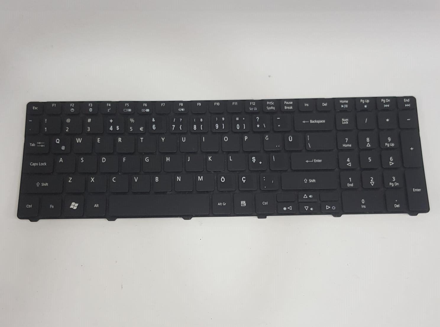 Acer Aspire 7535, 7535G ve 7235 (MS2262) uyumlu Siyah Türkçe Q klavye