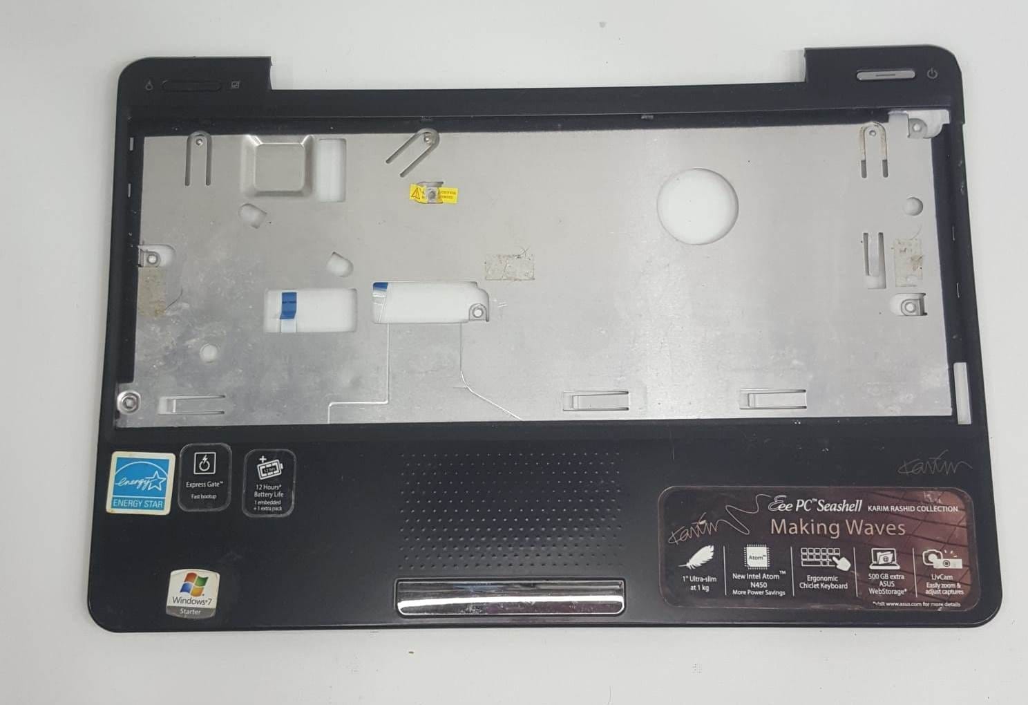 Asus Eee PC 1008HA ve 1008P modelleri için üst kasa (top case)