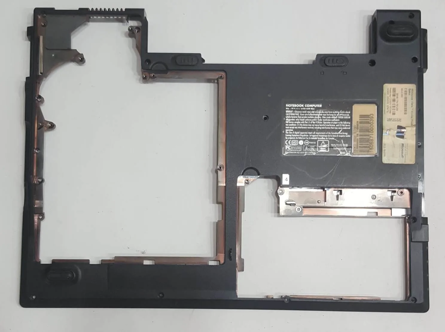Beko BNB 578N Alt Kasa (Clevo M540 M540NB M54N) Orijinal Çıkma