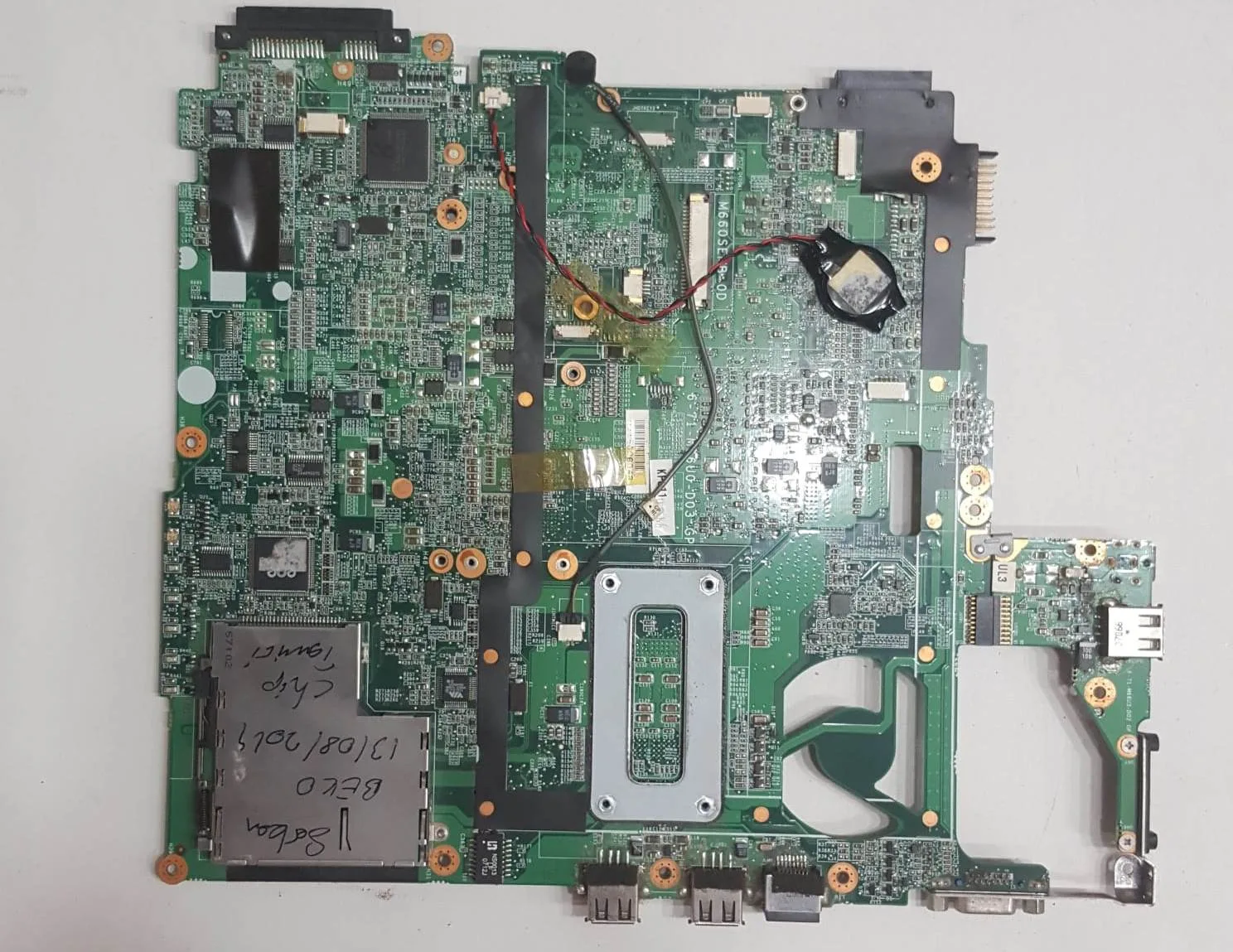 Beko BNB 578N Arızalı Anakart (Clevo M540VMB-0C) - Tamirlik Yedek Parça - Görsel 2