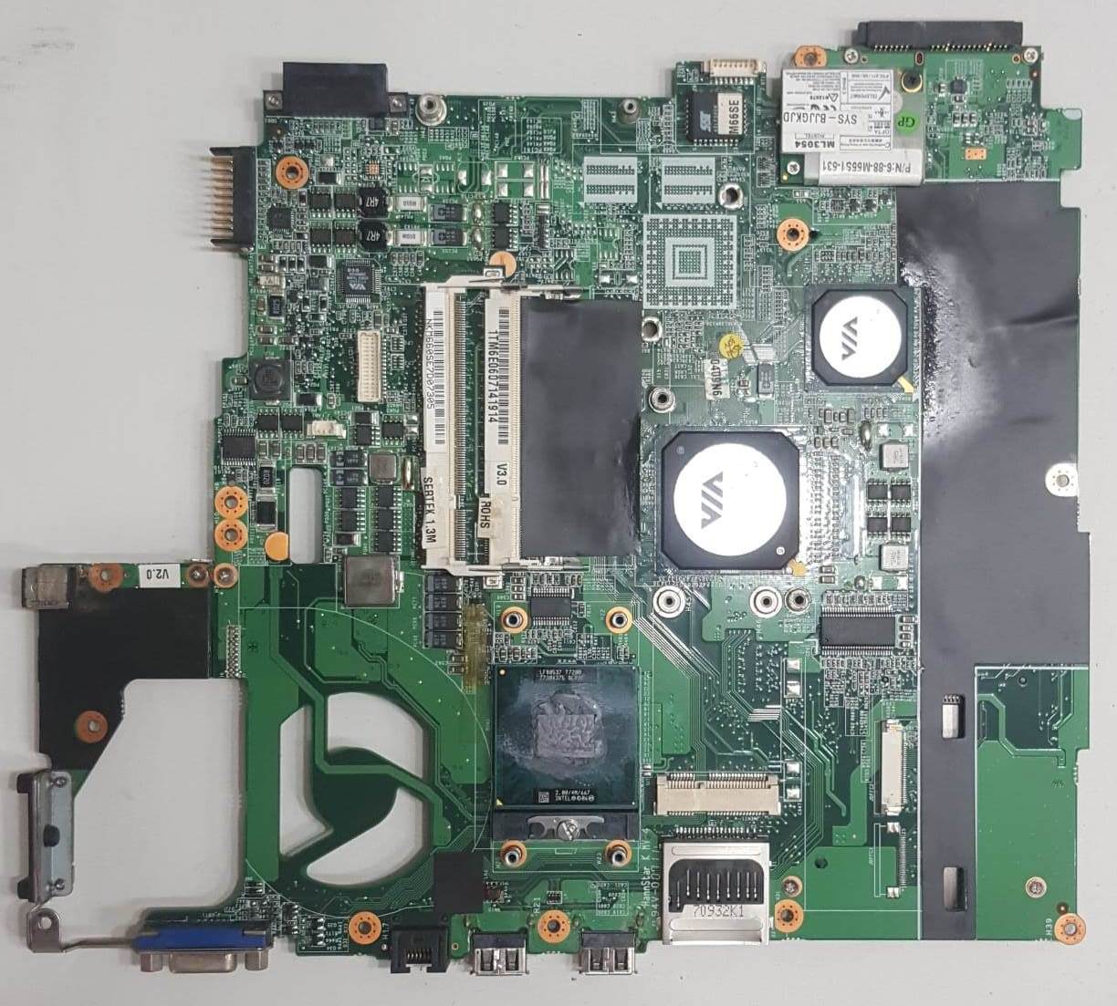 Beko BNB 578N Arızalı Anakart (Clevo M540VMB-0C) - Tamirlik Yedek Parça