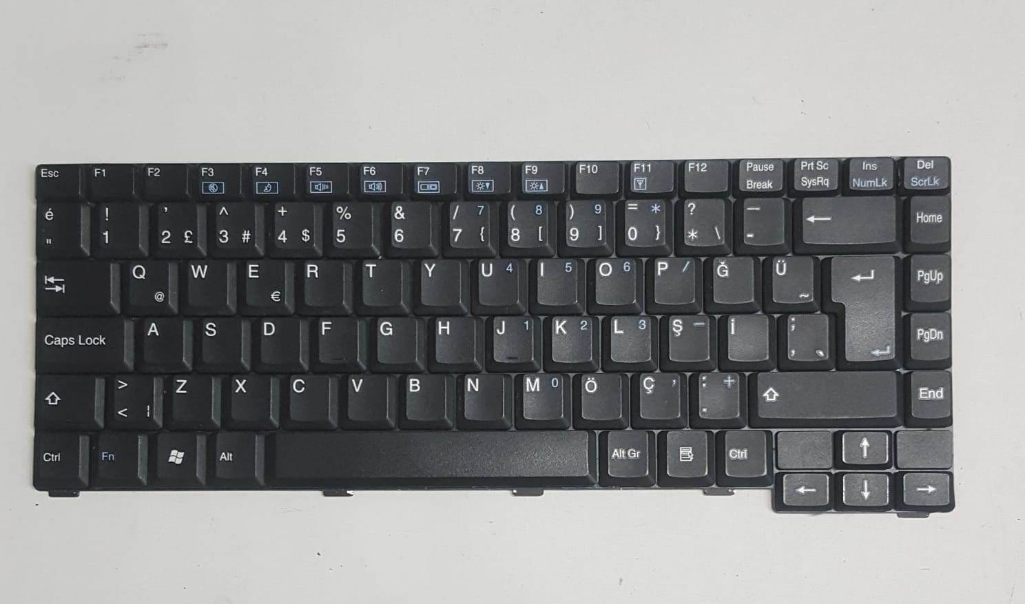 Beko BNB578N Siyah Klavye TR - Clevo M540 Serisi Laptop Keyboard