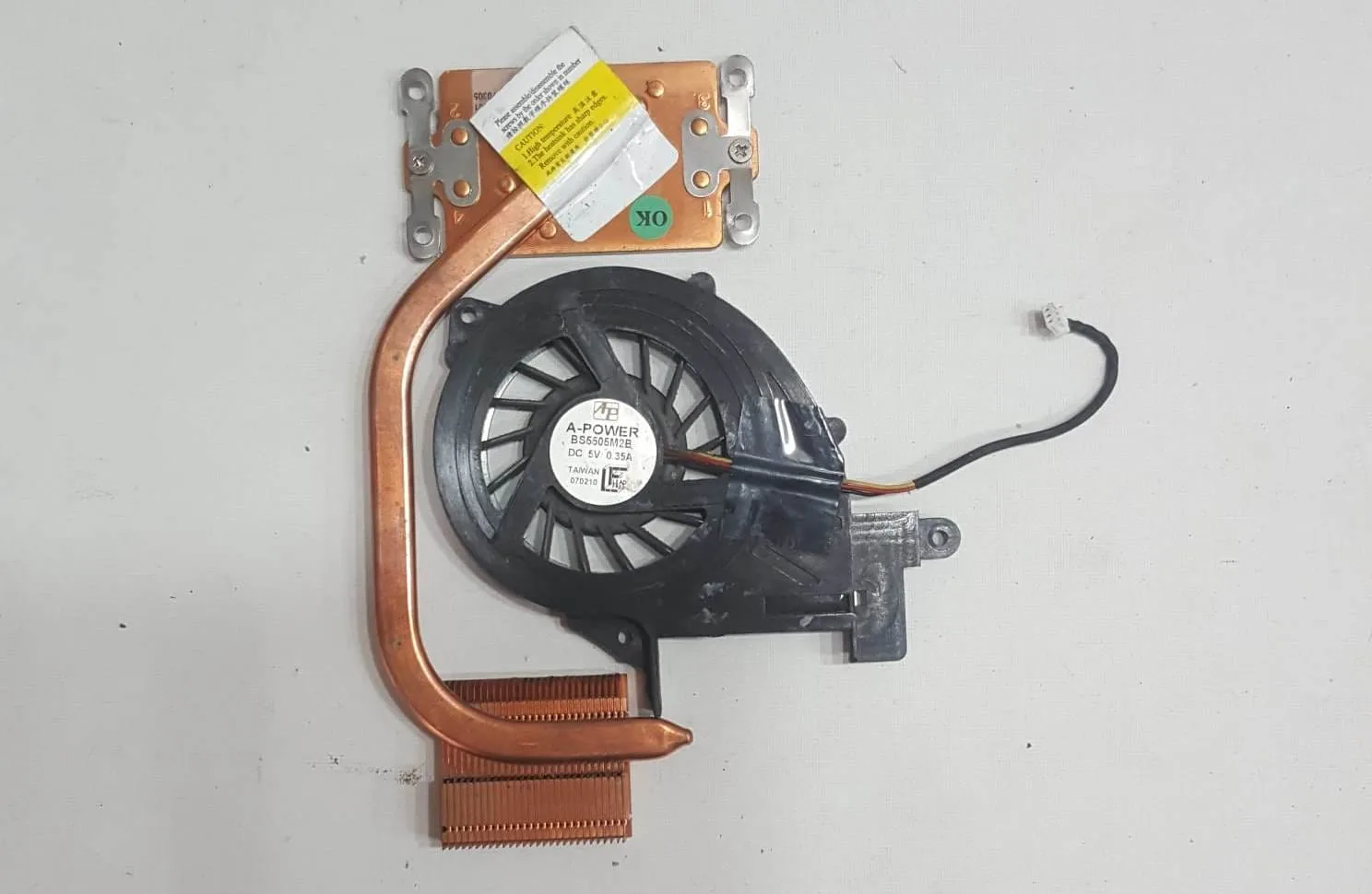 Beko BNB 578N İşlemci Fanı ve Bakır Soğutucu (Clevo M540 M540NB)