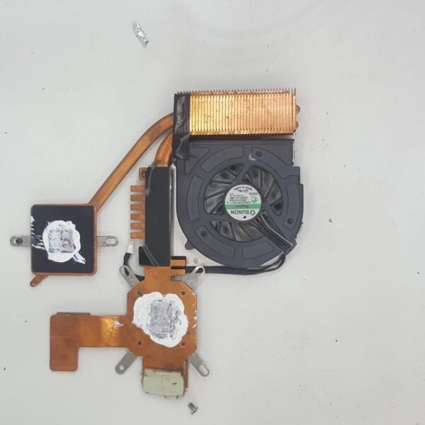 Casper Nirvana TW3 ve TW7 (EAA-89) modelleri için işlemci fanı ve bakır soğutucu blok (heatsink) - Görsel 2