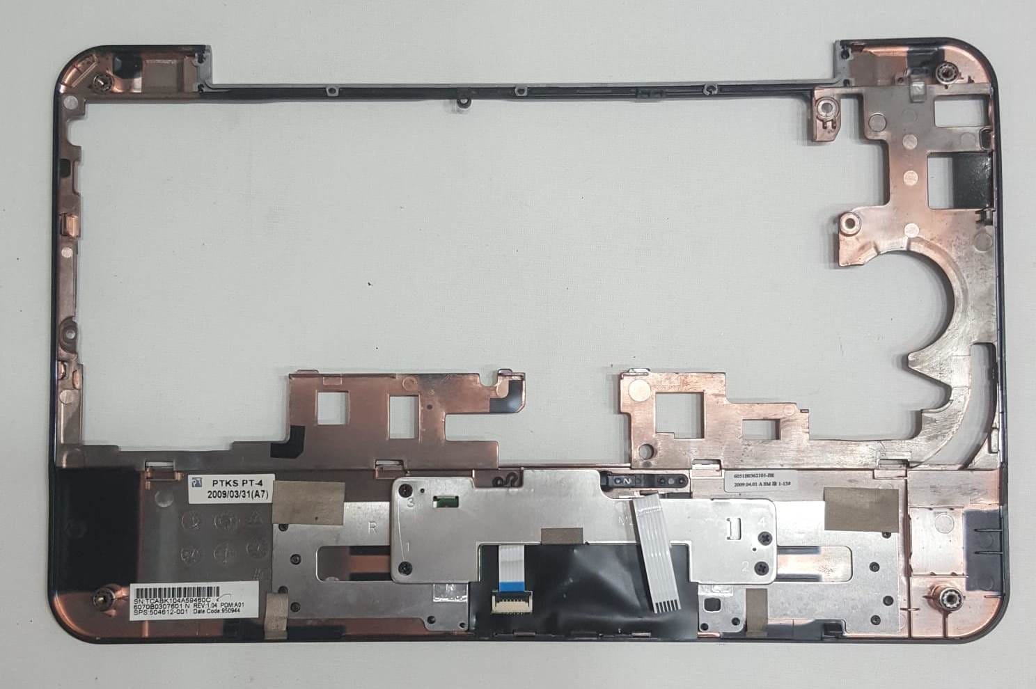 Compaq Mini 700, 701et ve 731et modellerinin üst kasası (C kapak / Palmrest / Klavye kasası)
