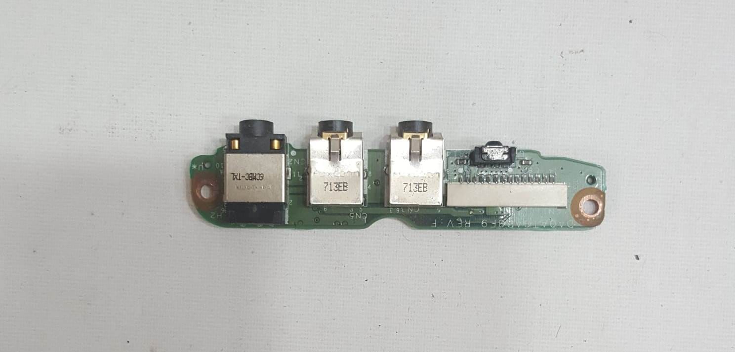 HP Pavilion DV6000, DV6100, DV6200, DV6500, DV6700 Kulaklık ve Mikrofon Giriş Boardu - Ses Kartı Küçük Devre