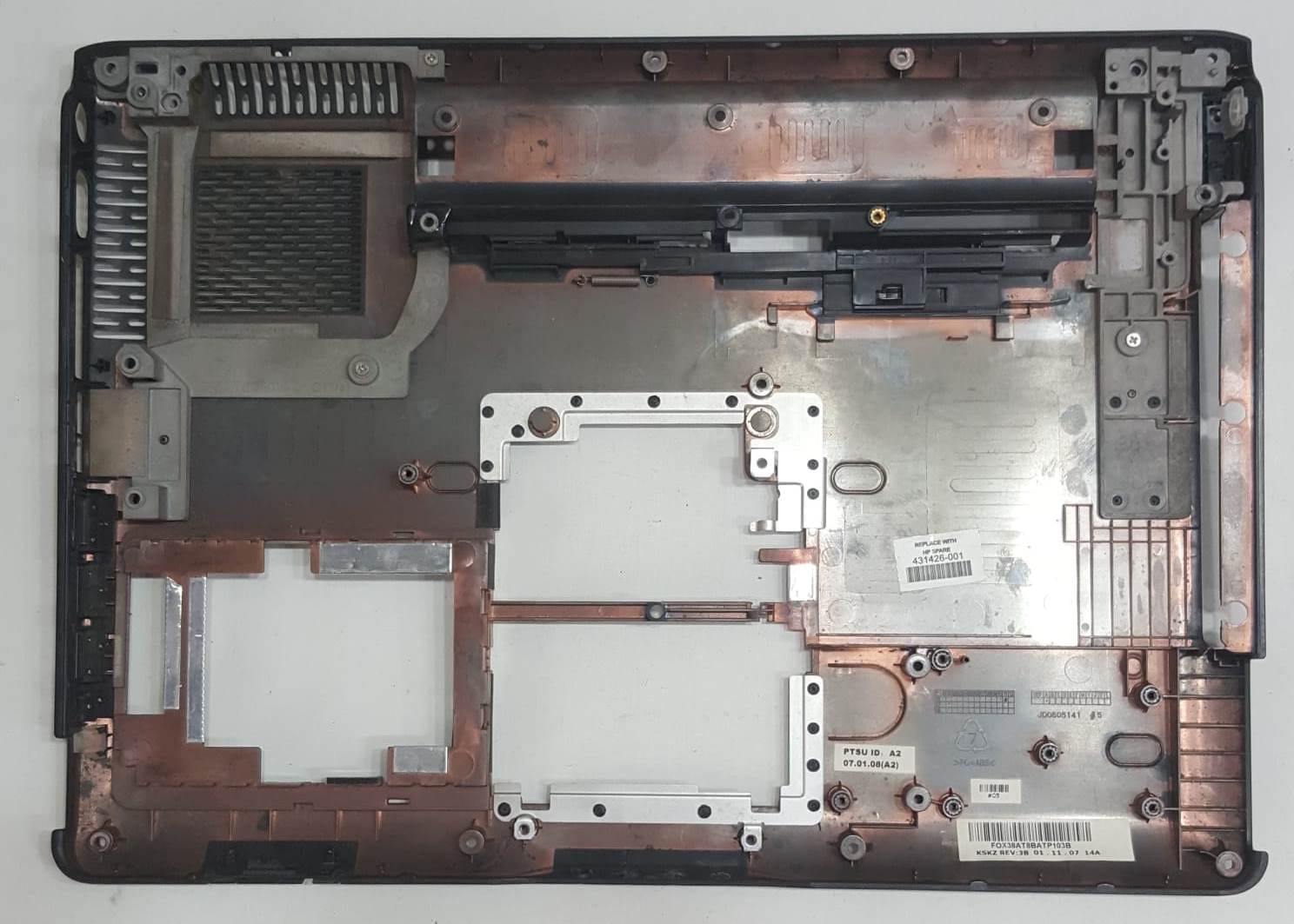 HP Pavilion DV6000, DV6100, DV6200, DV6500 ve DV6700 serisi Alt Kasa - Taban Kasası (D Kapağı)