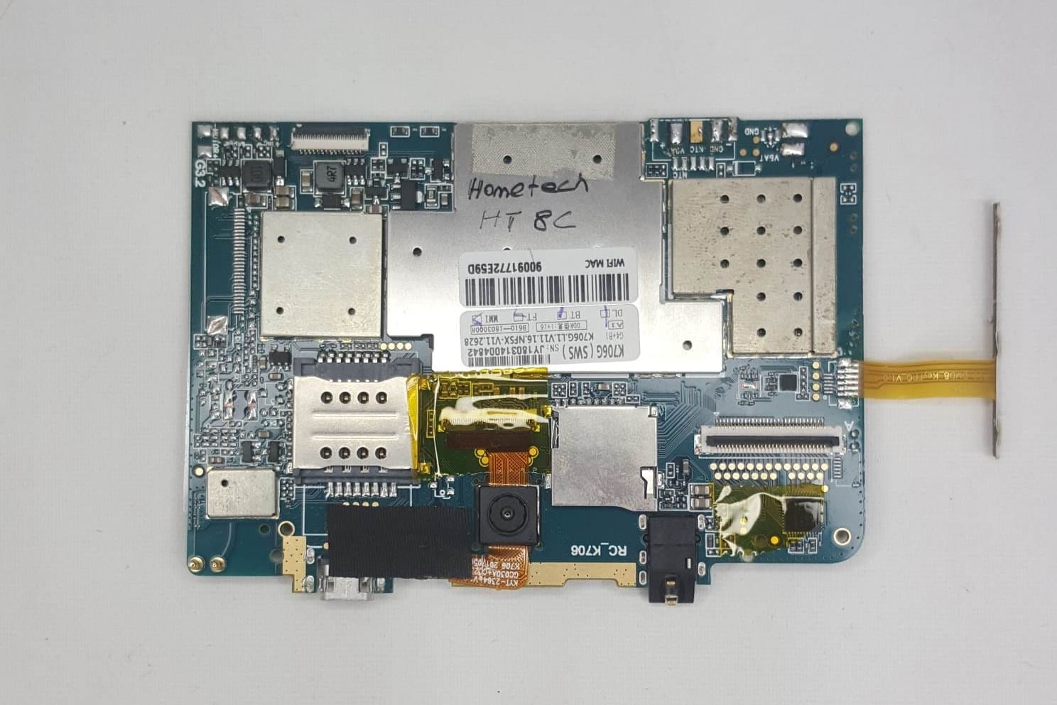 Hometech HT8C 8 inç tablet için anakart (mainboard)