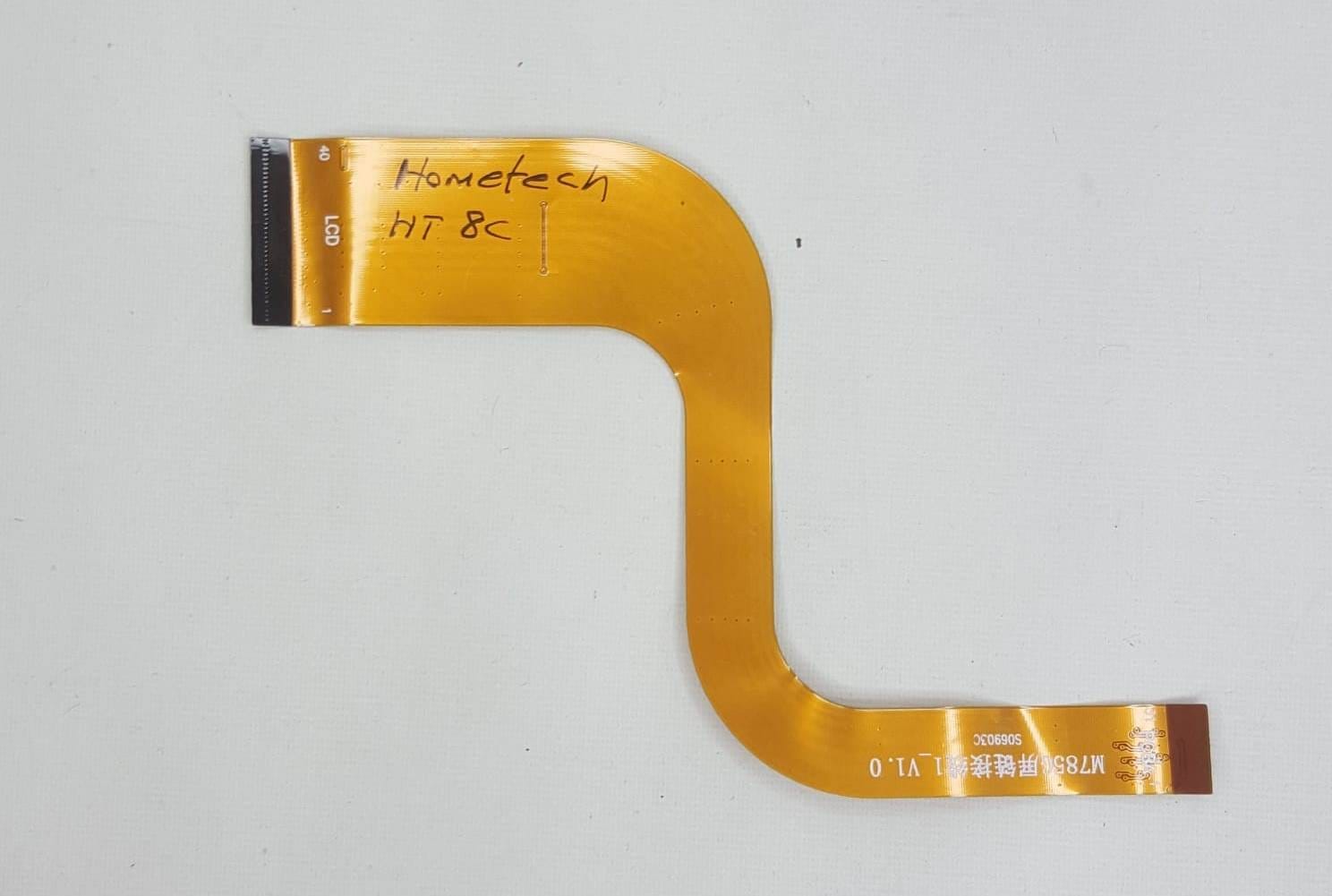 Hometech HT8C için LCD Data Flex kablosu
