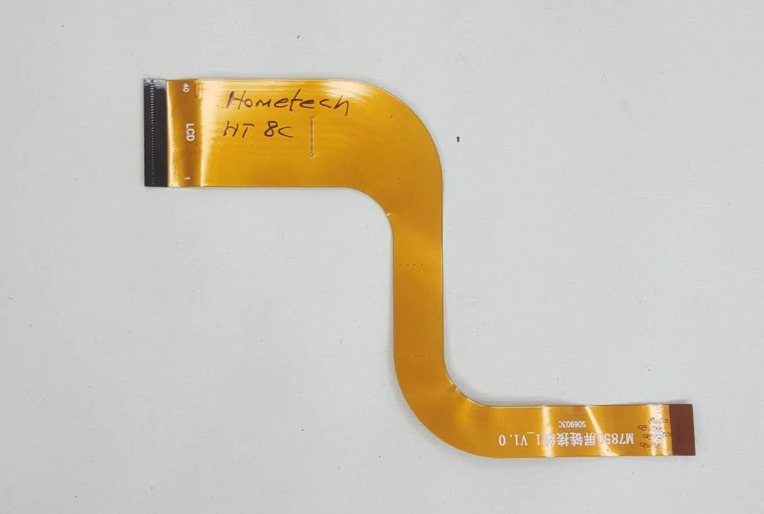 Hometech HT8C için LCD Data Flex kablosu