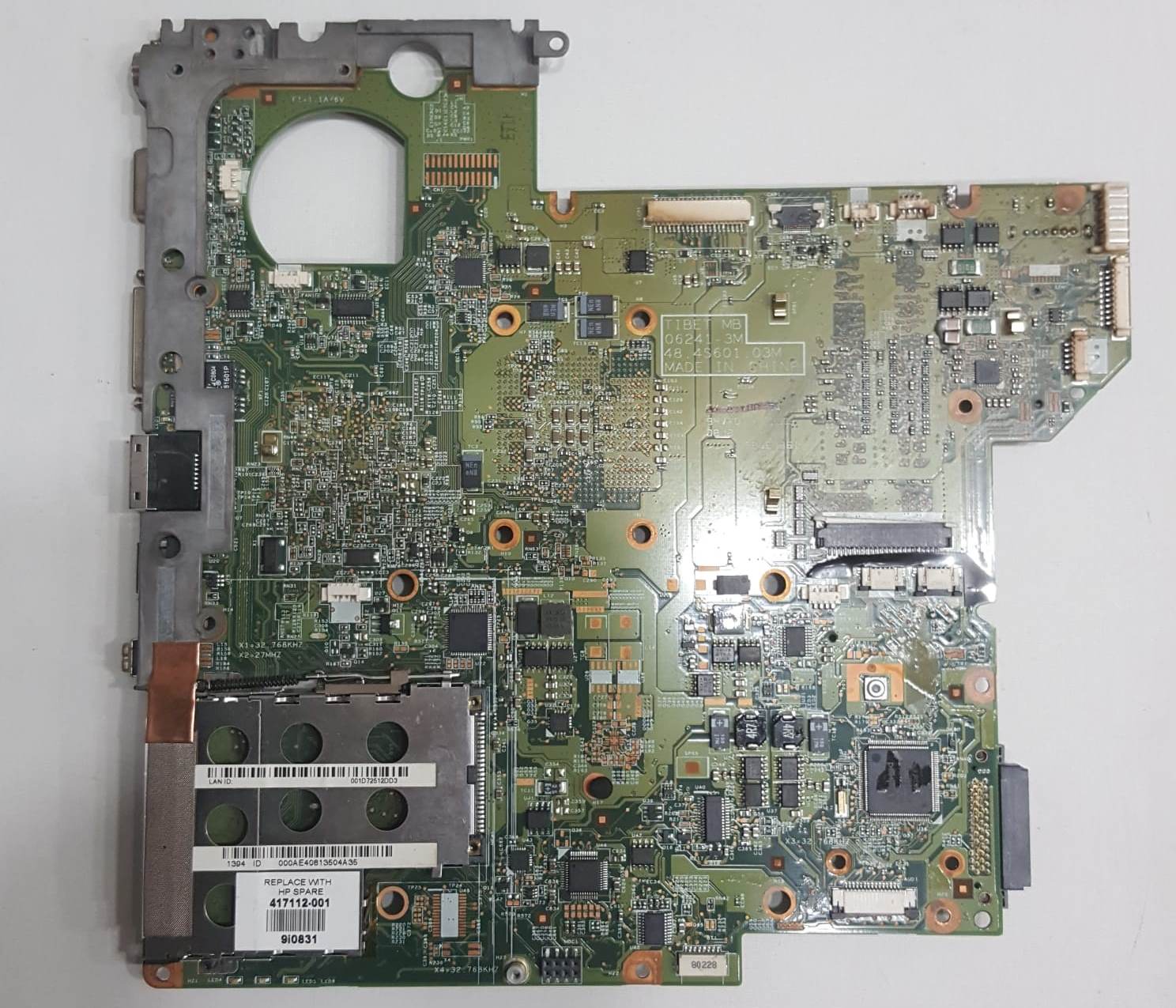 HP Pavilion dv2500 Serisi Anakart (Arızalı) - Yedek Parça ve Tamir Amaçlı