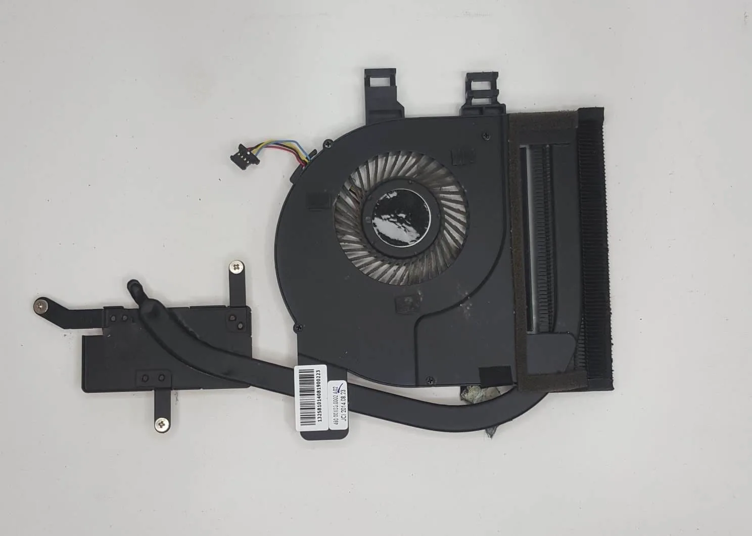 Lenovo Flex 2-14 (Model 20404) için CPU fanı ve soğutucu bloktan (heatsink) oluşan komple set