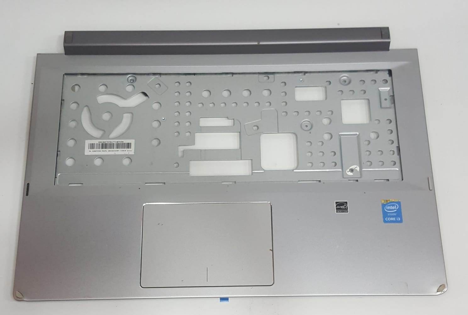 Lenovo Flex 2-14 (Model 20404) için Gri (Grey/Silver) üst kasa (palmrest/klavye kasası)
