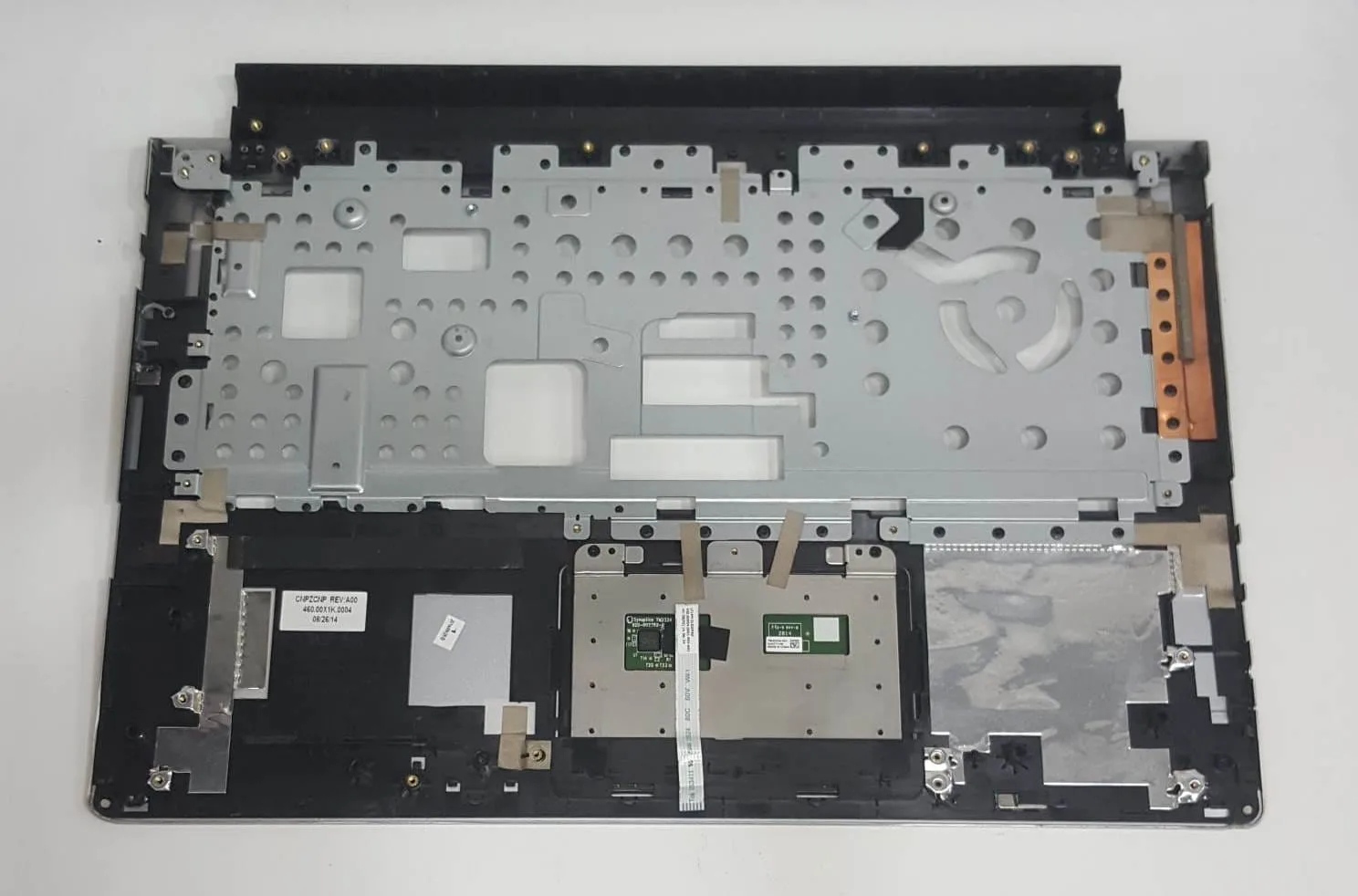 Lenovo Flex 2-14 (Model 20404) için Gri (Grey/Silver) üst kasa (palmrest/klavye kasası) - Görsel 2