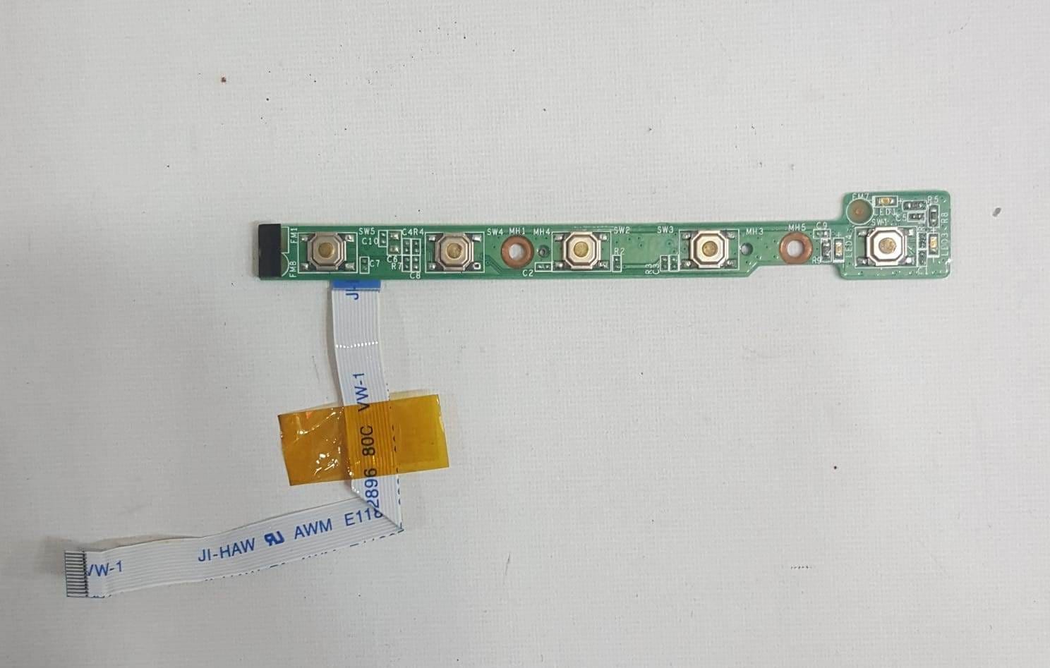 MSI Megabook S420 (MS-1024) için güç (Power) butonu genellikle ayrı bir "Tetik Kartı" (Power Board)