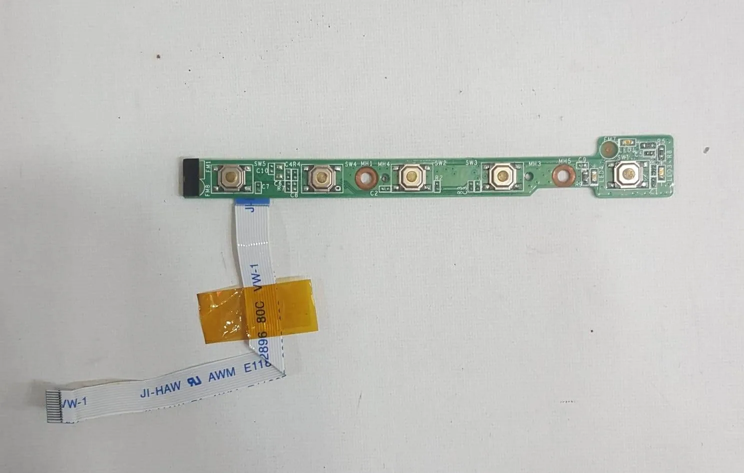 MSI Megabook S420 (MS-1024) için güç (Power) butonu genellikle ayrı bir "Tetik Kartı" (Power Board)