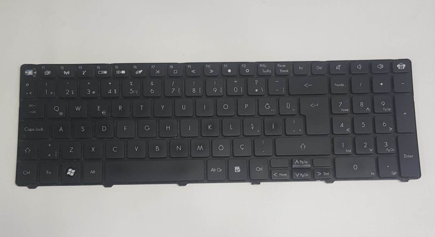 Packard Bell EasyNote TK85-JN-008TK (PEW91) model bilgisayarınız için Türkçe Q klavye