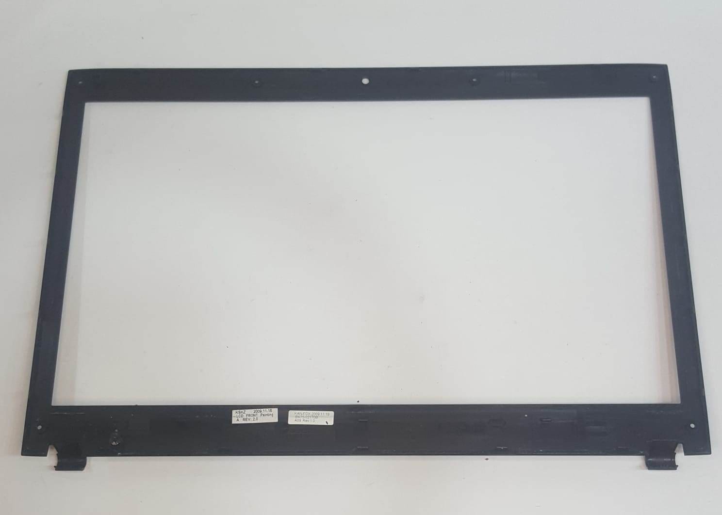 Samsung NP-R522 laptop modeli için LCD ekran ön çerçevesi (bezel)6