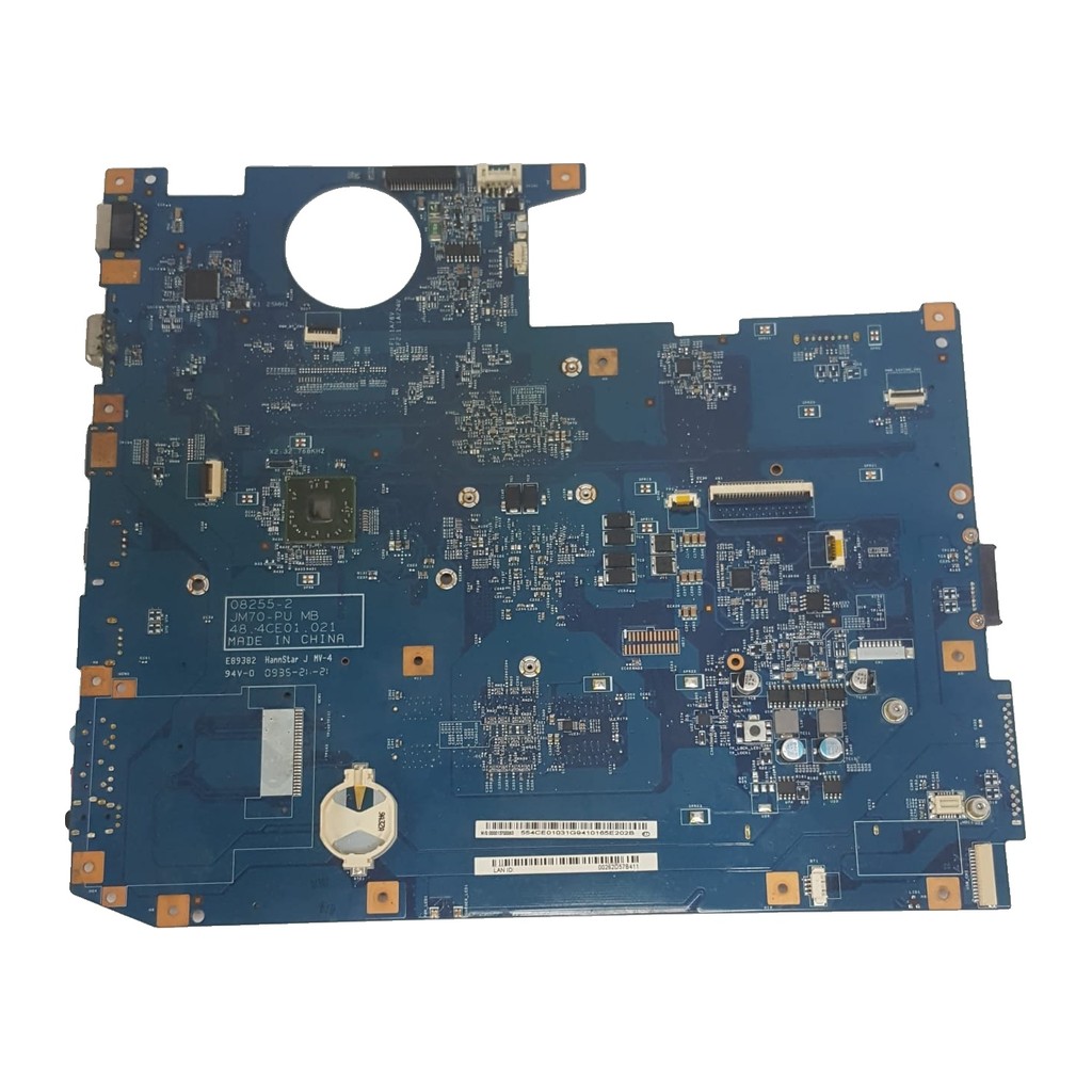 Acer Aspire 7535, 7535G ve 7235 (MS2262) modelleri için anakart ARIZALI - beyaz fon Acer Aspire 7535, 7535G ve 7235 (MS2262) modelleri için anakart ARIZALI