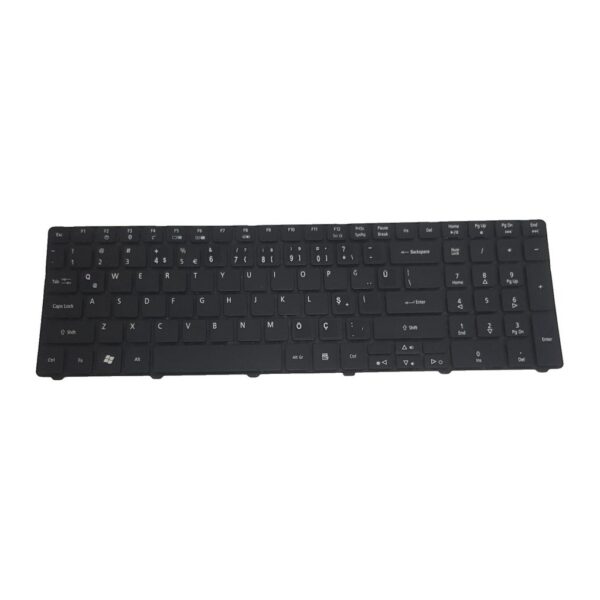 Acer Aspire 7535, 7535G ve 7235 (MS2262) uyumlu Siyah Türkçe Q klavye