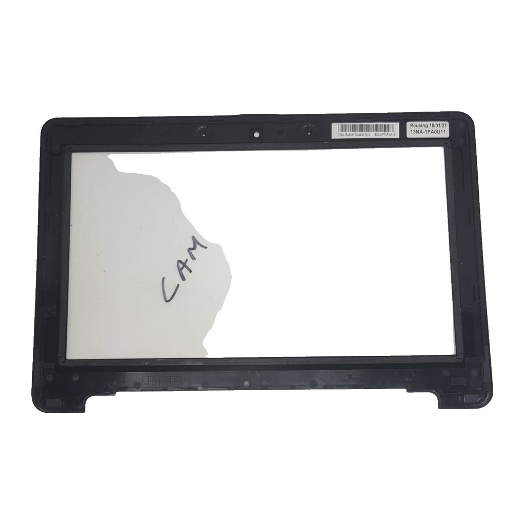 Asus Eee PC 1008HA ve 1008P modelleri için LCD ön çerçeve (bezel/B-shell) - beyaz fon Asus Eee PC 1008HA ve 1008P modelleri için LCD ön çerçeve (bezel/B-shell)