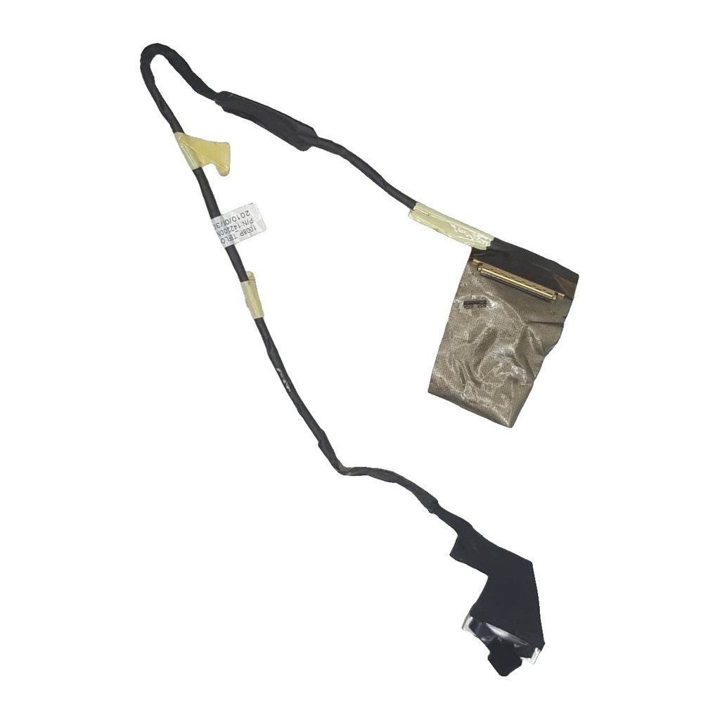 Asus Eee PC 1008P ve 1008HA modelleri için LCD flex kablosu (data kablosu) - beyaz fon Asus Eee PC 1008P ve 1008HA modelleri için LCD flex kablosu (data kablosu)