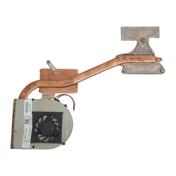 Dell Inspiron N5010 Komple Bakır Borulu İşlemci Fanı Soğutucu Blok Heatsink