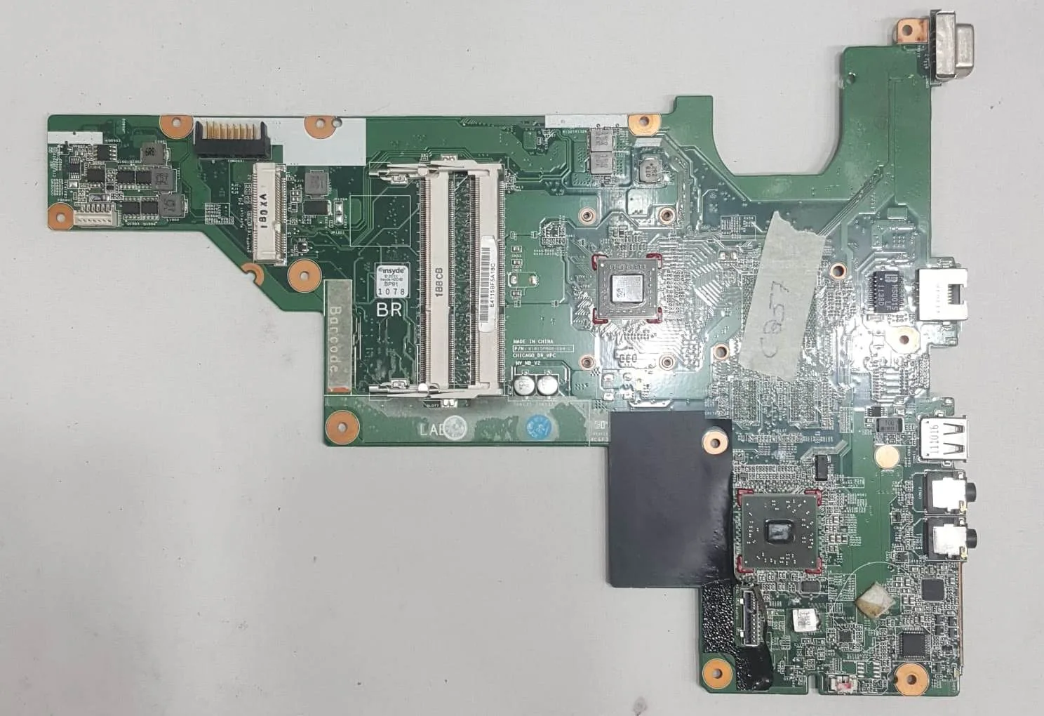 Compaq Presario CQ57-470ST Orijinal Anakart (ARIZALI / Parçalık) - 646136-001
