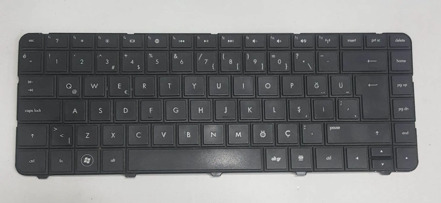 Compaq Presario CQ57 Serisi Orijinal Çıkma Türkçe Q Klavye Tuş Takımı