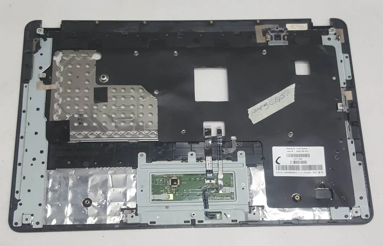 Compaq Presario CQ57-470ST Üst Kasa (Klavye Kasası / Palmrest) - 646136-001