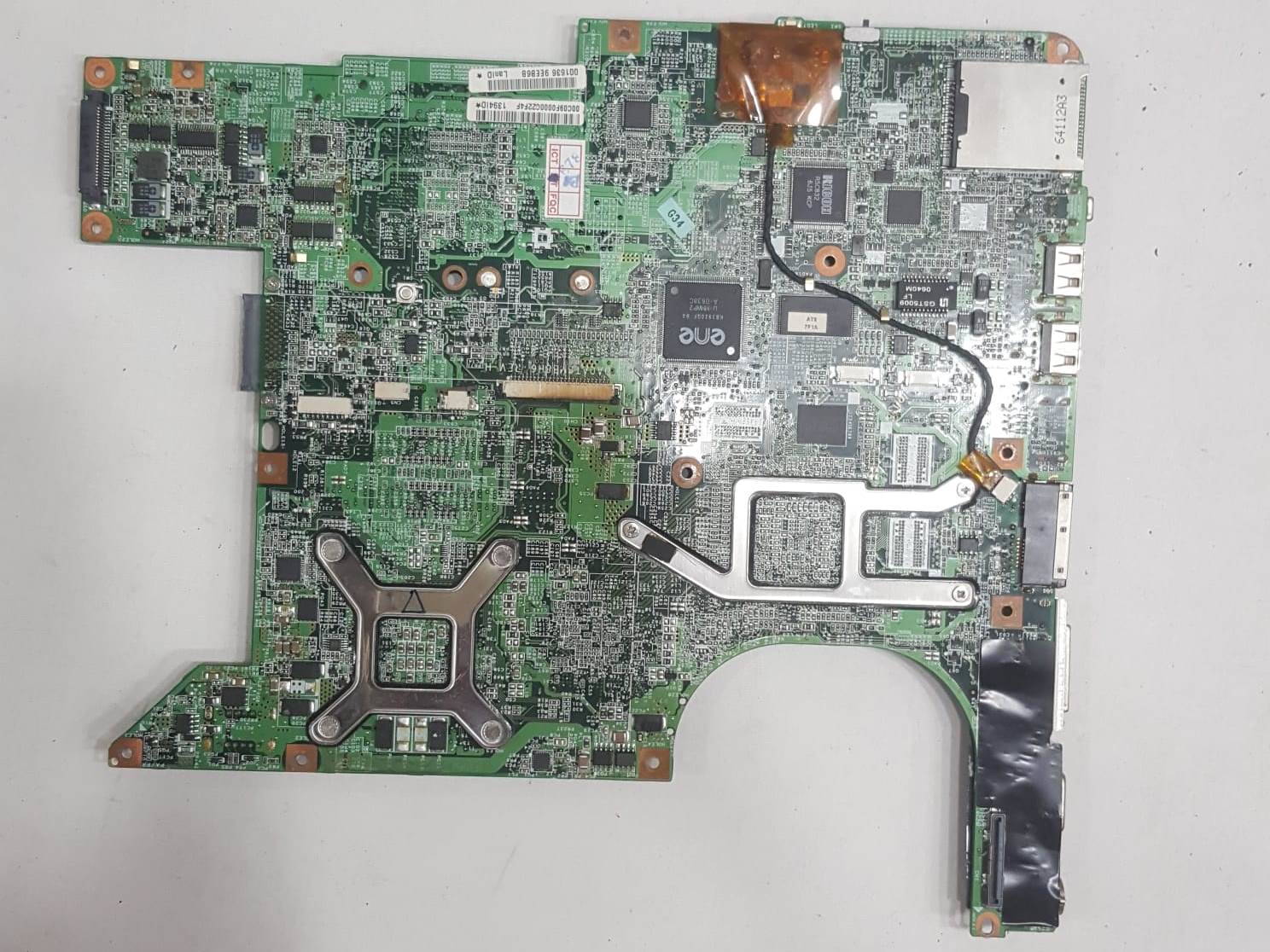 HP Pavilion DV6000 DV6500 Arızalı Anakart (Yedek Parça Parçalık Hurda)
