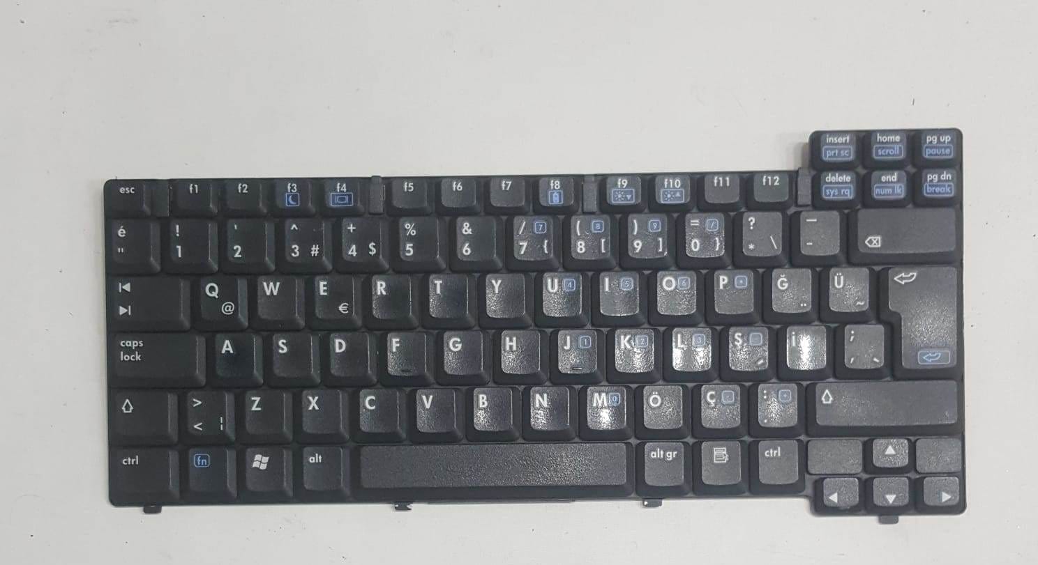 HP Compaq nc6110 nx6110 Klavye Siyah (Orijinal 2.EL - Test Edilmiş)