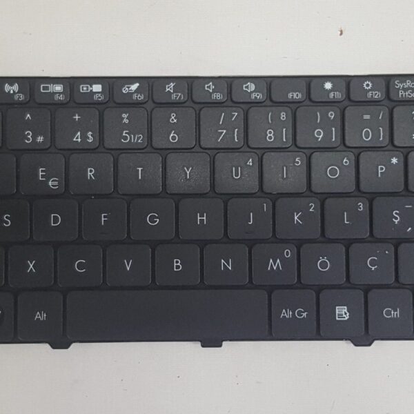 Packard Bell: Dot SE, Dot SE2, Dot SE3, Dot S, Dot S2, ZE6, ZE7 Klavye siyah - Görsel 2