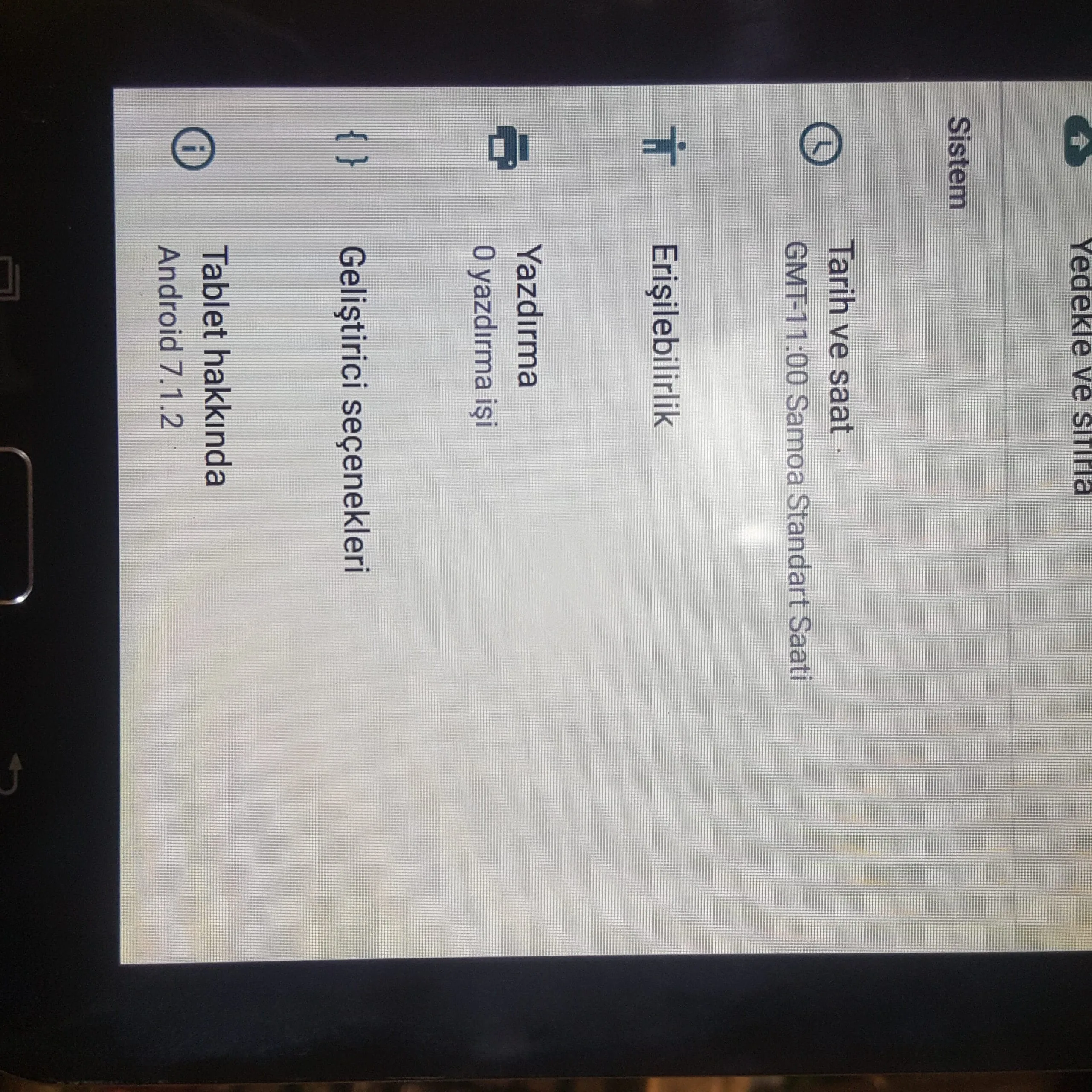 Samsung SM-T113 Tablet Anakart Android 7.1.2 Güncel Sürüm (YouTube / EBA Uyumlu) - Görsel 5
