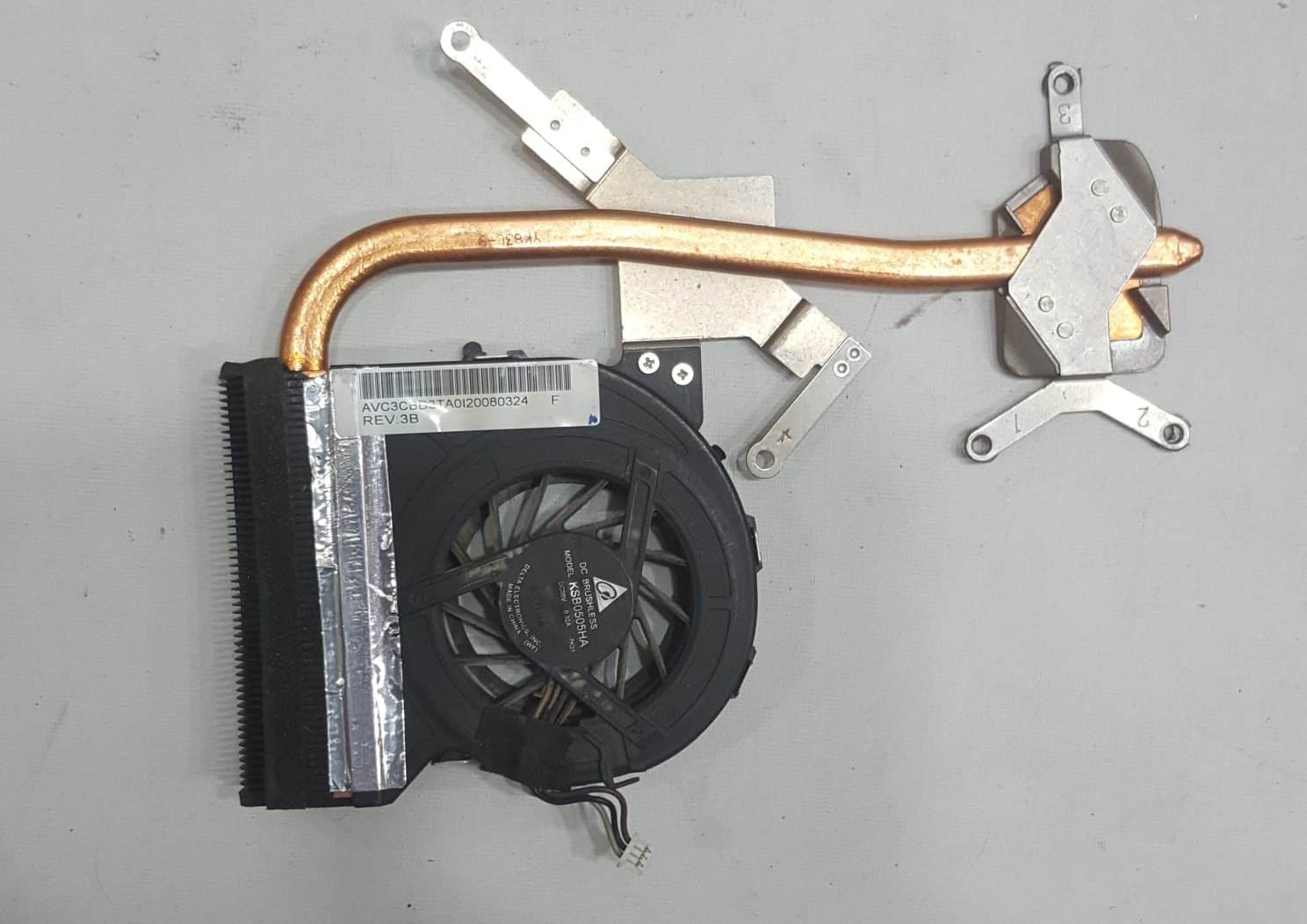 Toshiba Satellite A300 A300D A305 A305D Komple İşlemci Fanı Soğutucu Heatsink