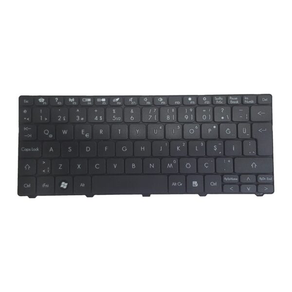 Packard Bell: Dot SE, Dot SE2, Dot SE3, Dot S, Dot S2, ZE6, ZE7 Klavye siyah