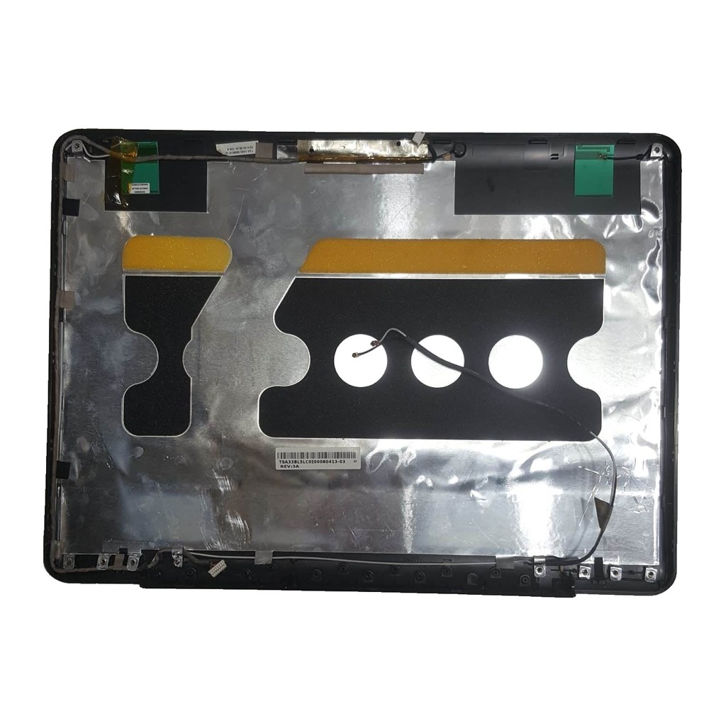 Toshiba Satellite A300 A300D A305 A305D LCD Back Cover Ekran Arka Kasası - beyaz fon Toshiba Satellite A300 A300D A305 A305D LCD Back Cover Ekran Arka Kasası