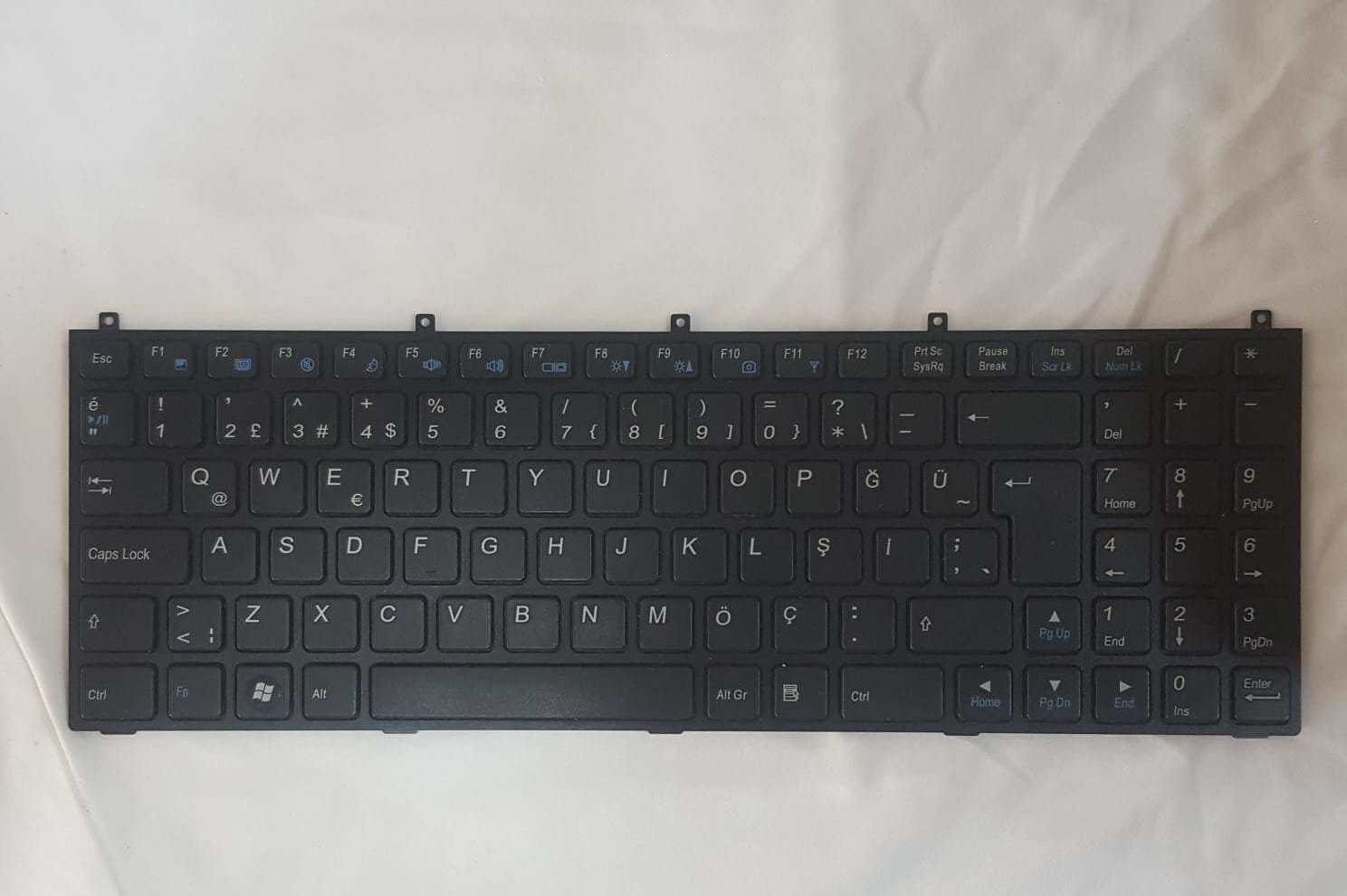 Exper E5128, Exper E5100 Series, Exper E5120, Clevo E5100, Clevo E5105, Clevo E5128 Klavye 2.El