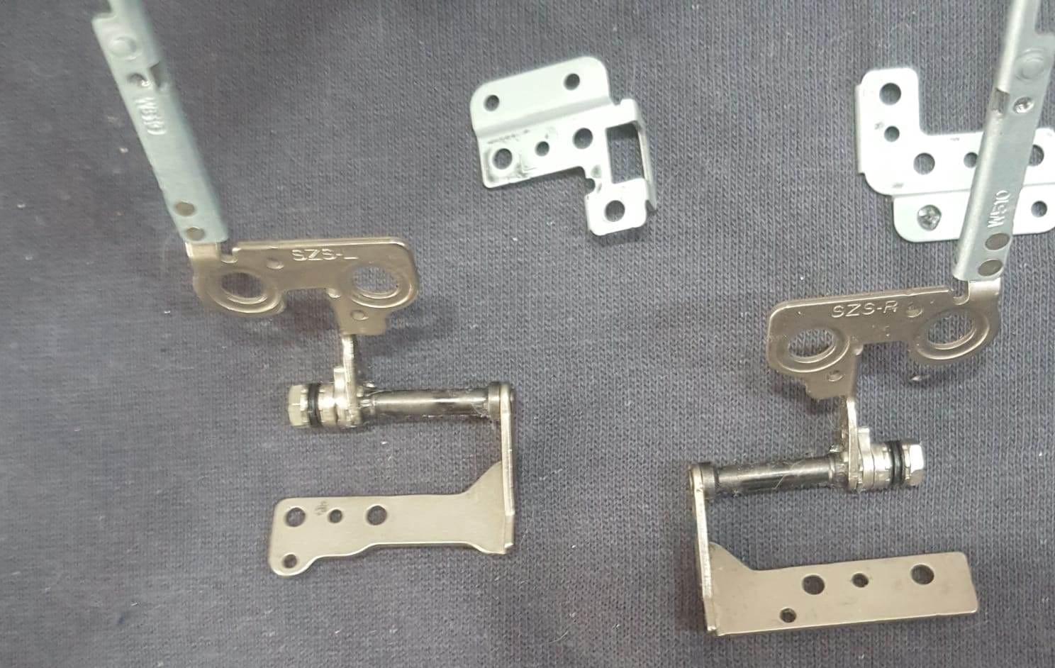 Grundig GNB 1150 B1 N2 Ekran Menteşesi Sağ-Sol Takım (W510TU / Clevo W510) - Hinge Set