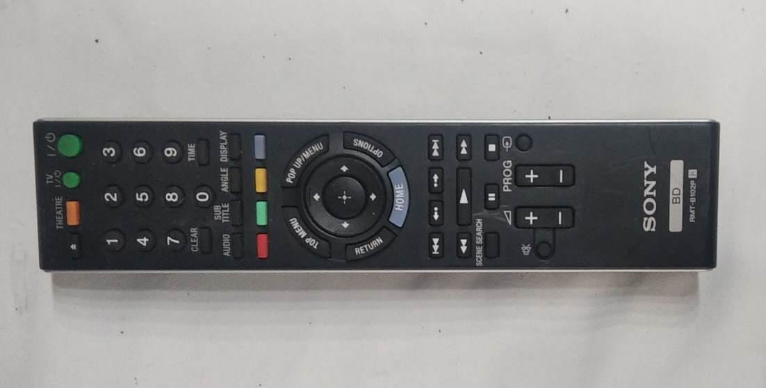 Sony RMT-B102A / RMT-B102P / RMT-B103A Blu-Ray & DVD Oynatıcı Uzaktan Kumandası