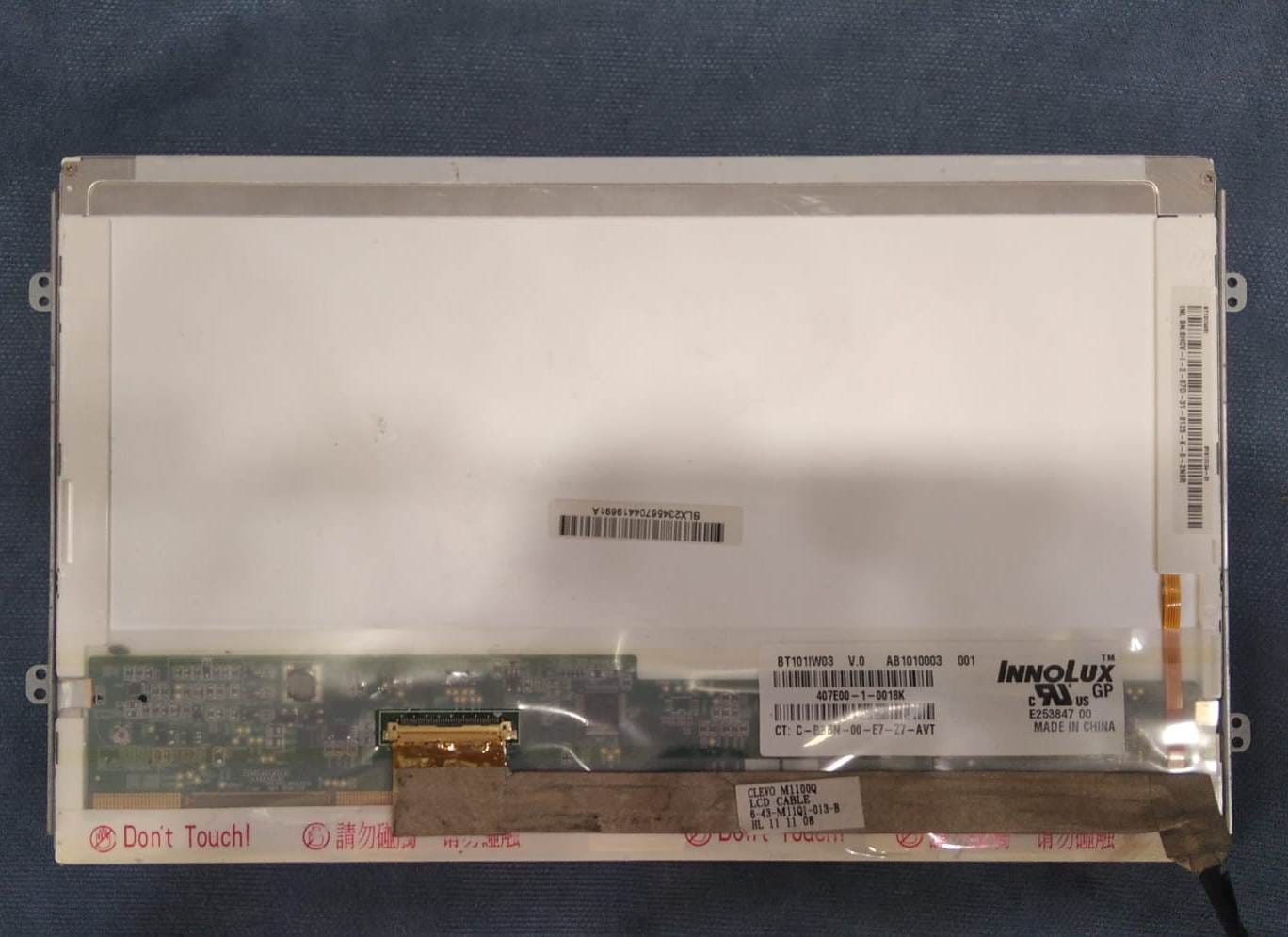 BT101IW03 Lcd Panel LP101WS1 (TL)(A2) 10.1 LED LCD PANEL NETBOOK Ekran 40 PİN