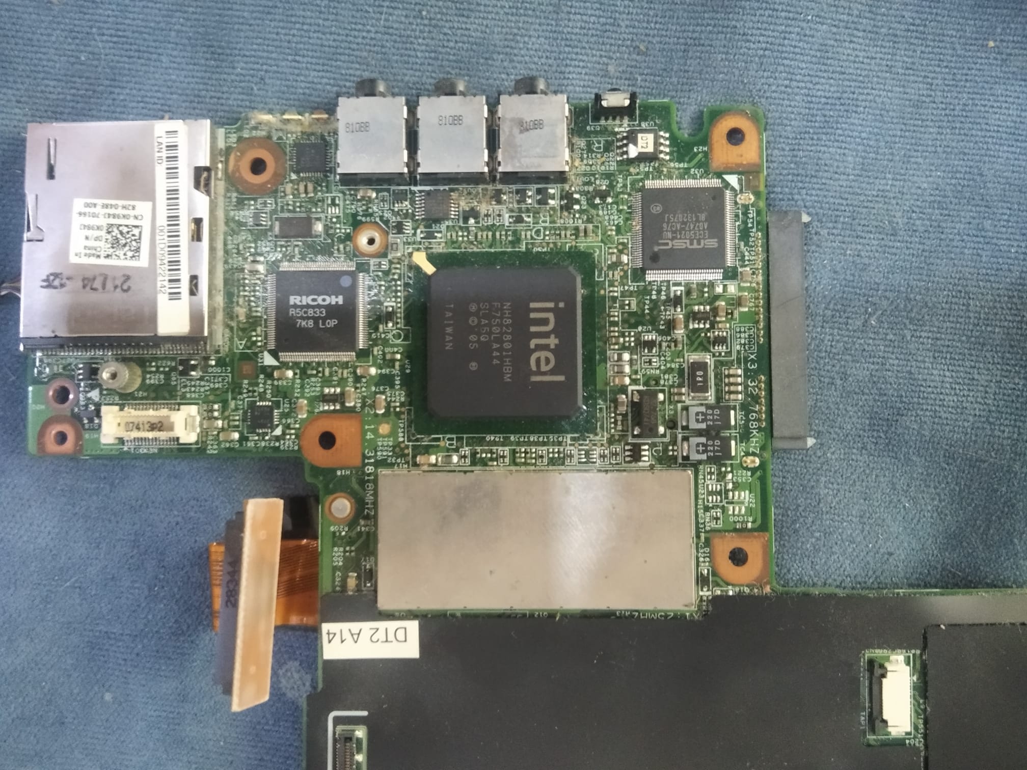 Dell XPS M1330 PP25L Laptop Anakart (Motherboard) - Orijinal Uyumlu
