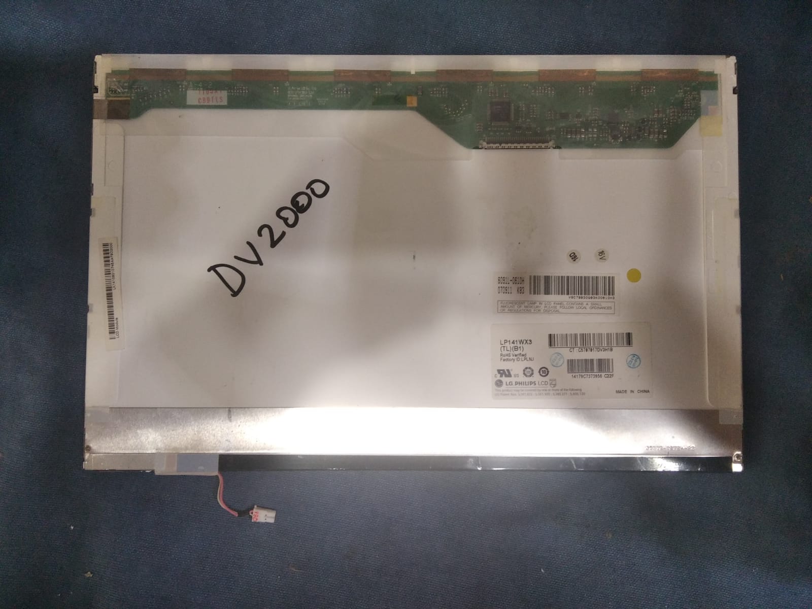 LG Philips LP141WX3(TL)(B1) 14.1 Inç WXGA LCD Laptop Ekranı – HP DV2000 Uyumlu